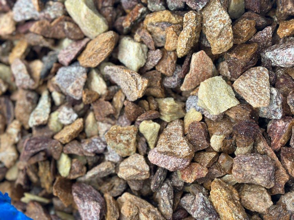 Златолит персиковый декоративная каменная крошка купить в Чебаркуле