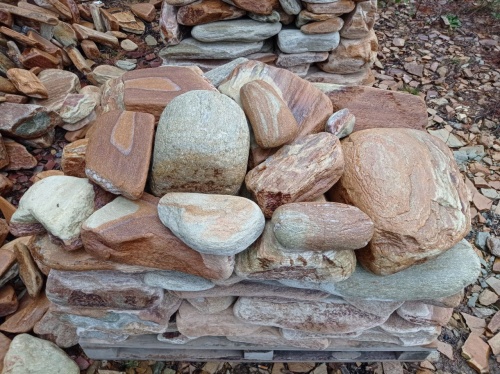 Златолит жёлтый, жёлто-зелёный глыбки и валуны для ланшафтного дизайна купить в Чебаркуле