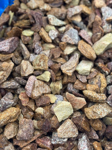 Златолит персиковый декоративная каменная крошка купить в Чебаркуле