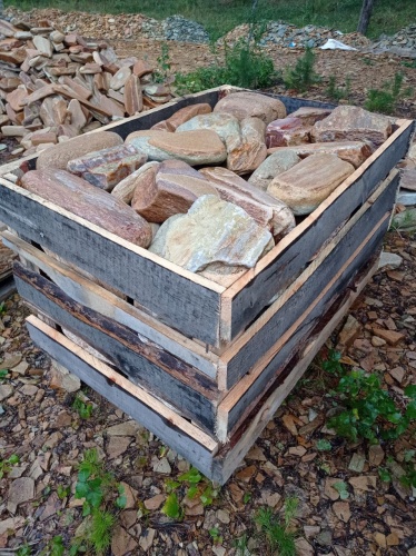 Златолит жёлтый, жёлто-зелёный глыбки и валуны для ланшафтного дизайна купить в Чебаркуле