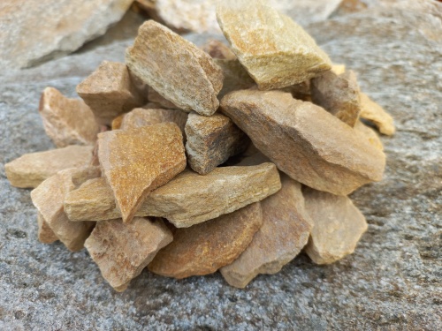 Златолит жёлтый декоративная каменная крошка купить в Чебаркуле