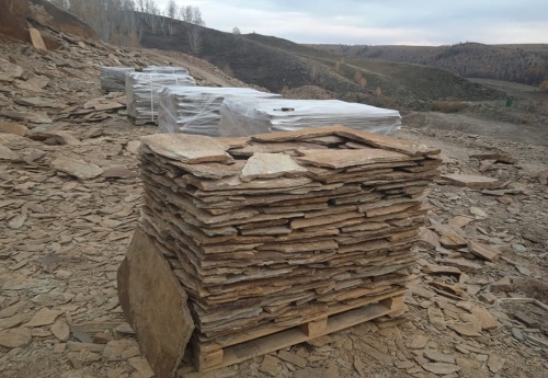 Плитняк кора дерева для цоколя, отмостки купить в Чебаркуле