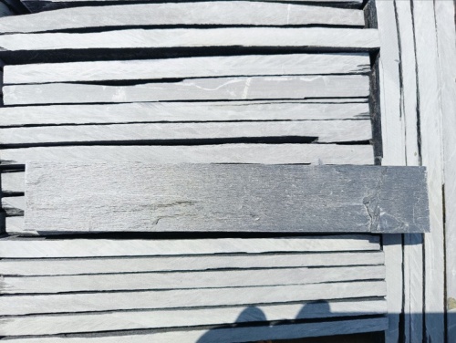 Плитка чёрная из натурального камня фасадная 30 см * 5 см, толщина 7 мм -30 мм купить в Чебаркуле